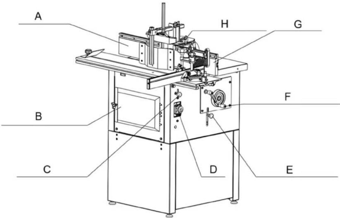 MSW WOOB-4001400 - Parts diagram - 1