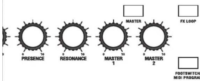 MARSHALL JVM205C - YOUR SETTINGS - 20