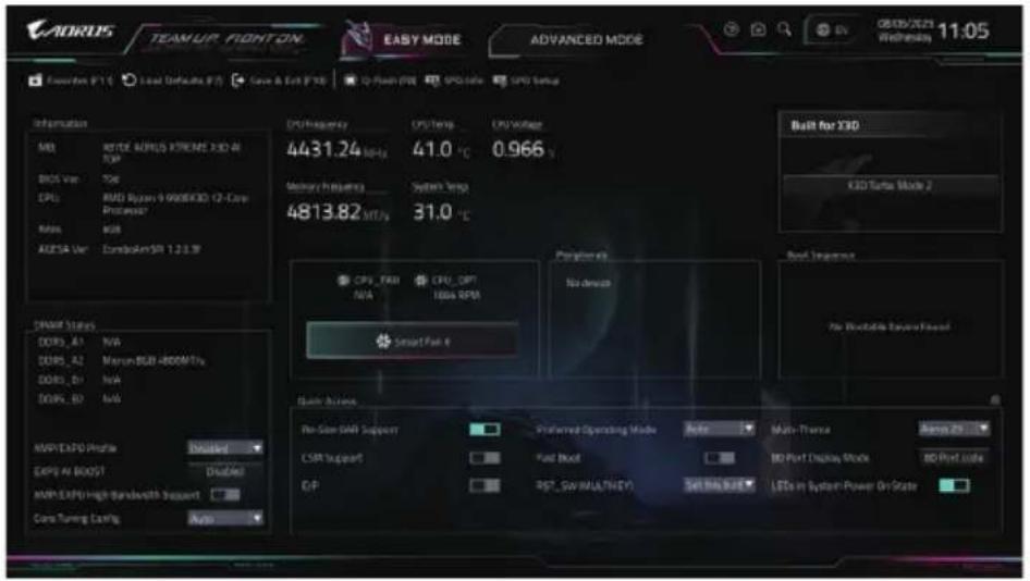 GIGABYTE X870E AORUS Elite WIFI7 - Easy Mode - 1