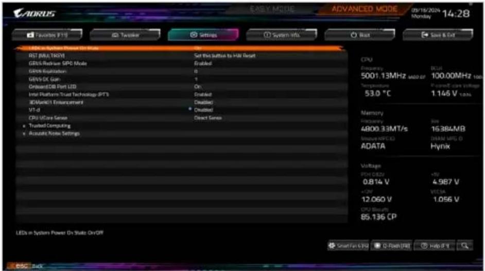 GIGABYTE Z890 AERO G - ■ Miscellaneous - 1