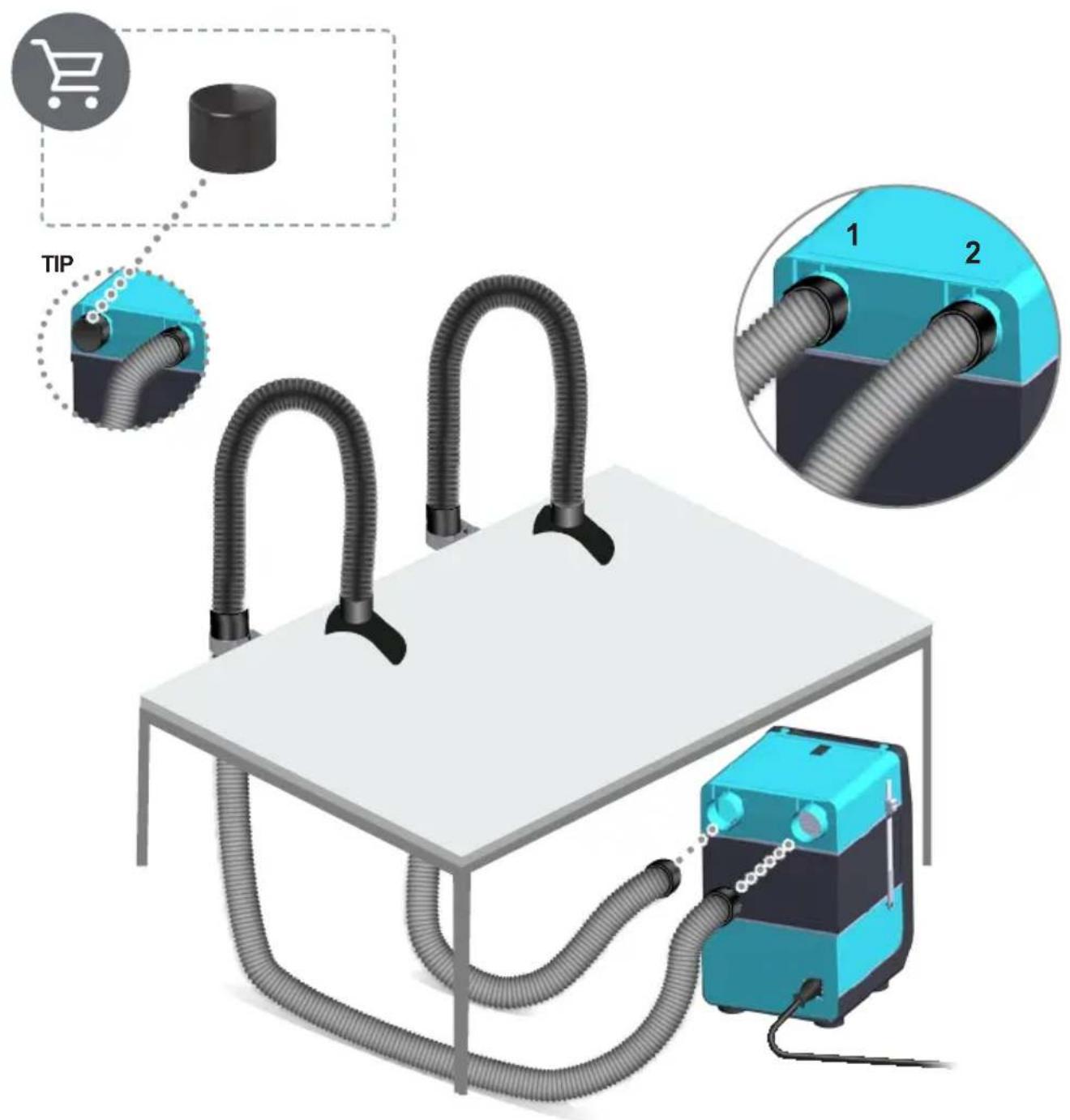 Weller ZeroSmog Guard Light - ZeroSmog Guard2 - 1
