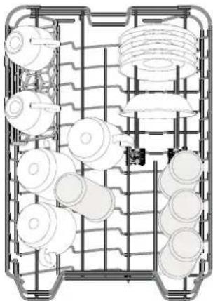 WHIRLPOOL WH6PC11BS7A0 - FELSŐ KOSÁR - 1