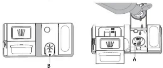 WHIRLPOOL WH6FC11BS7A0X - NAPEŁNIANIE DOZOWNIKA PŁYNU NABŁYSZCZAJĄCEGO - 1