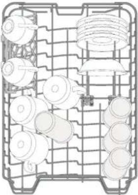 WHIRLPOOL WH6FC11BS7A0X - VIRŠUTINĖ LENTYNĖLĖ - 1