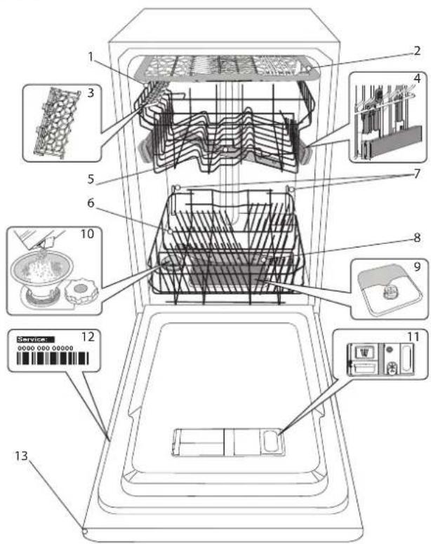 WHIRLPOOL WH6FC11BS7A0X - PËRSHKRIMI I PRODUKTIT - 1