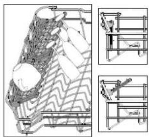 WHIRLPOOL WH6FC11BS7A0X - SUJECIONES PLEGABLES CON POSICIÓN AJUSTABLE - 1