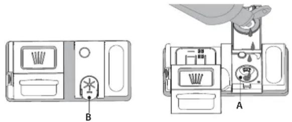 WHIRLPOOL WH6FC11BS7A0X - FILLING THE RINSE AID DISPENSER - 1