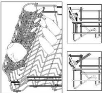 WHIRLPOOL WH6FC11BS7A0X - A FELSŐ KOSÁR MAGASSÁGÁNAK BEÁLLÍTÁSA - 2
