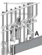 WHIRLPOOL WH8IA15AM3TUS0 - ADJUSTING THE HEIGHT OF THE UPPER RACK - 1