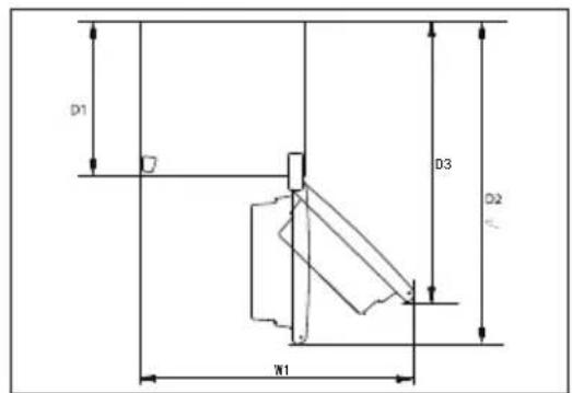 CANDY CNLQ2S58EW - Ventilaton cross-section - 1