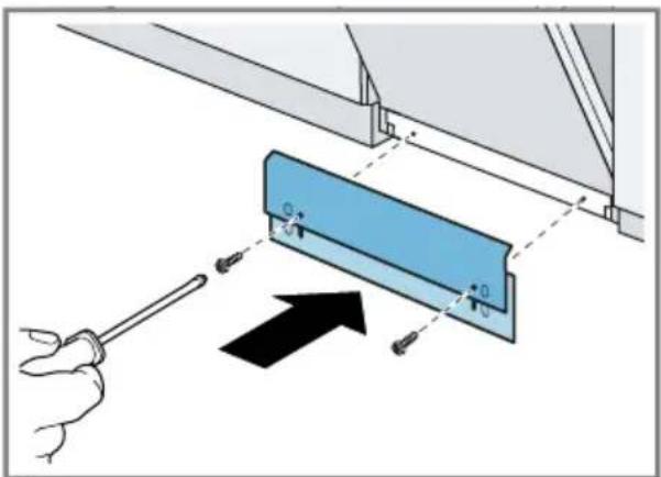 GAGGENAU DF481701F - Attach the 2-part Toe Panel - 1