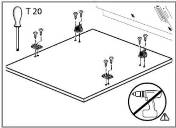 GAGGENAU DF481701F - Attach Panel Mounting Brackets - 2