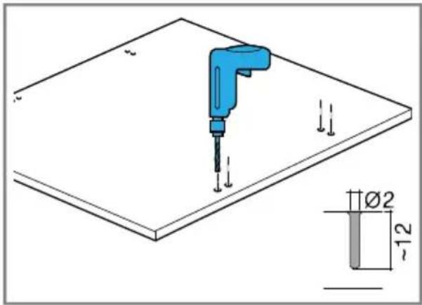GAGGENAU DF481701F - Attach Panel Mounting Brackets - 1