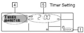 MITSUBISHI SEZ-KD12NA4 - Timer - 1