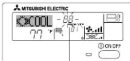 MITSUBISHI SEZ-KD12NA4 - Error Codes indication - 2