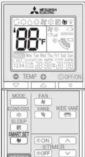 MITSUBISHI MLZ-KP09NA2 - MODESMARTSET(REGLAGEINTELIGENT) - 1