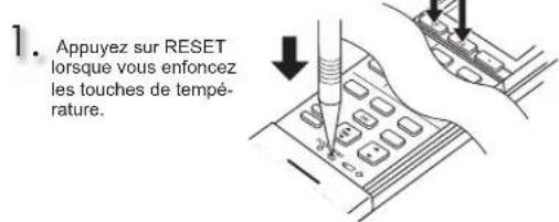 MITSUBISHI MLZ-KP09NA2 - Changement des unités de température (^^) - 1