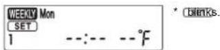MITSUBISHI MLZ-KP09NA2 - Setting the weekly timer - 2
