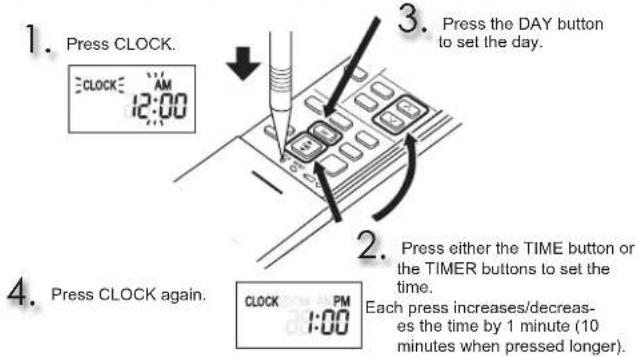 MITSUBISHI MLZ-KP09NA2 - Setting current timeInstalling the remote control - 1