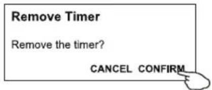 Remove Timer Remove the timer? CANCEL CONFIRM