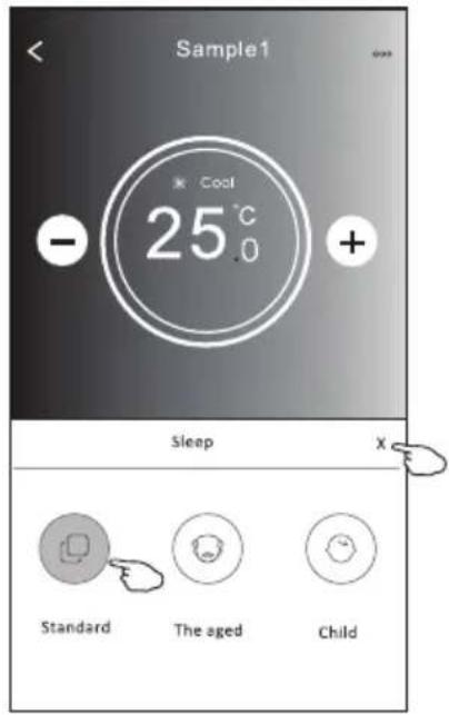 DAITSU DS-12KTP - Forme de contrôle 2 - Fonction « Sleep » (« Sommeil ») - 2