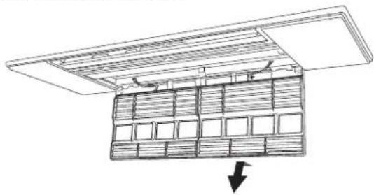 MITSUBISHI MLZ-KP18NA2 - Air fi lter (Air purifying fi lter) - 1