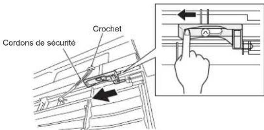 Cordons de sécurité Crochet