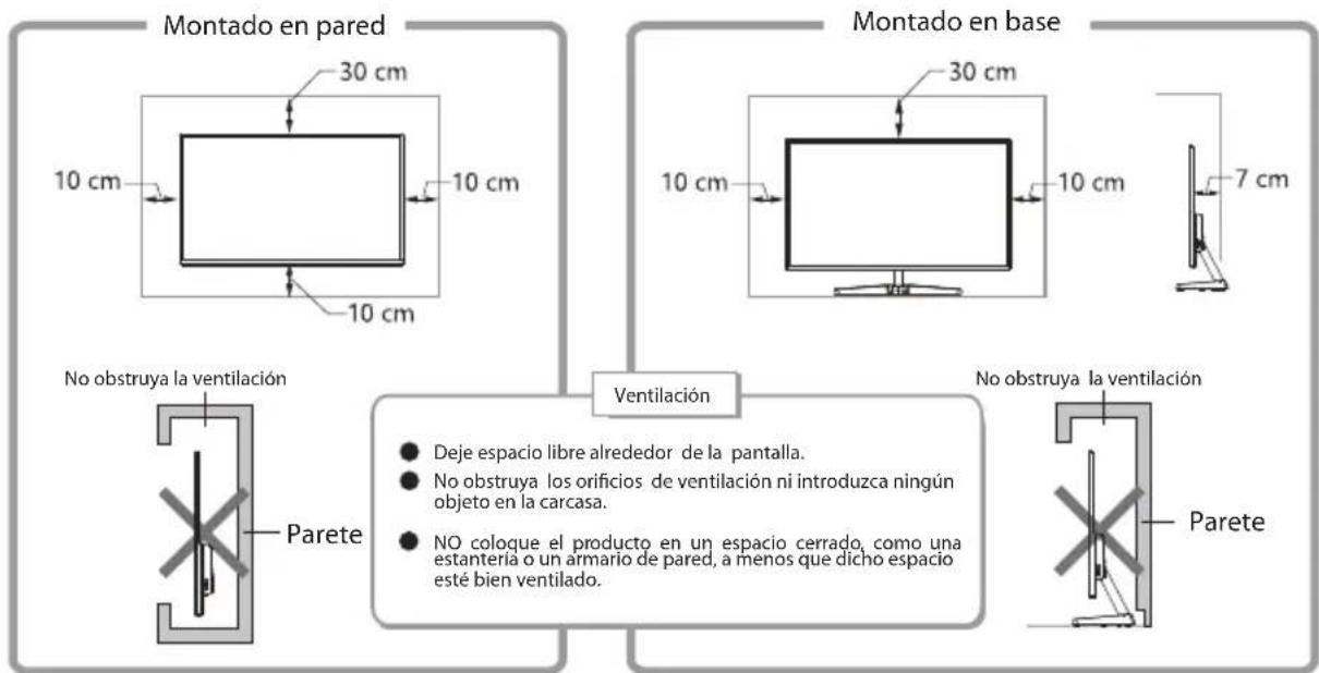 LC-Power M27FC - Instalación en pared - 1