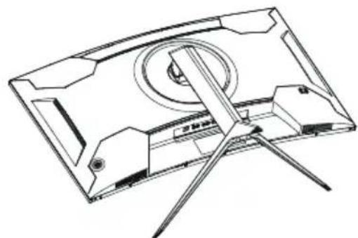 LC-Power M27FC - 台座の取り付出: - 3