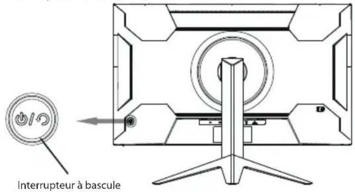 LC-Power M27FC - Interrupteur à bascule / menu OSD - 1