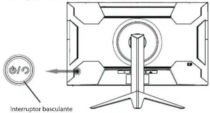 LC-Power M27FC - Interruptor basculante / Menu OSD - 1