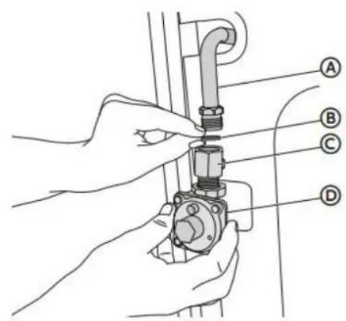 KENMORE 76833 - TYPICAL RIGID PIPE CONNECTION - 1