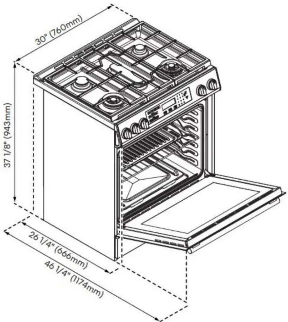 KENMORE 76833 - REQUISITOS DE UBICACIÓN - 2