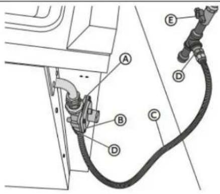 KENMORE 76833 - TYPICAL FLEXIBLE CONNECTION - 1