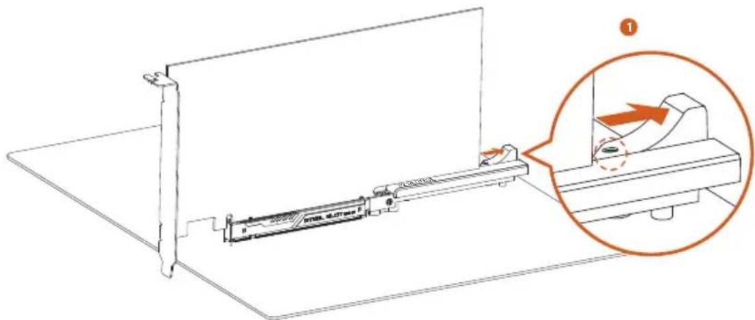 ASROCK X870E Taichi - Retrait d'une carte graphique de la fente PCIE1 - 1