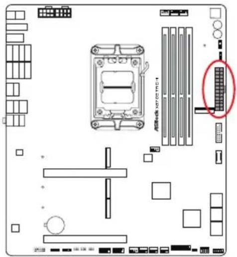 ASROCK X870E Taichi - Embases et connecteurs de la carte mère - 14