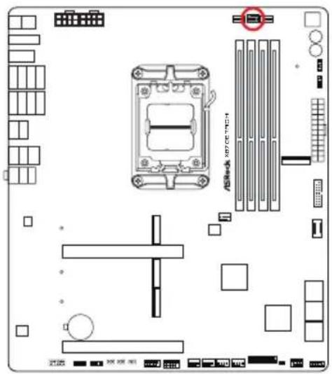 ASROCK X870E Taichi - Embases et connecteurs de la carte mère - 11