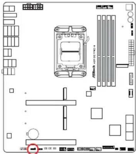 ASROCK X870E Taichi - Embases et connecteurs de la carte mère - 18