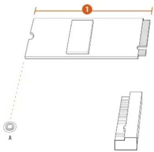 ASROCK X870E Taichi - Installation d'une carte SSD M.2 - 2