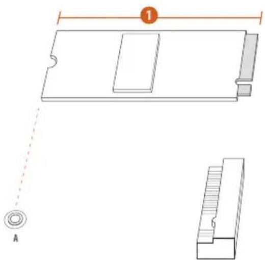 ASROCK X870E Taichi Lite - Installation d'un module SSD M.2 - 2