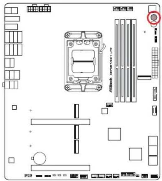 ASROCK X870E Taichi Lite - Angle droit : - 22