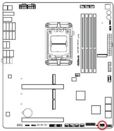 ASROCK X870E Taichi Lite - Embases et connecteurs de la carte mère - 3