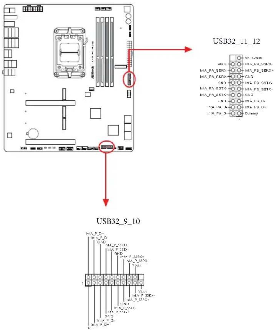 ASROCK X870E Taichi Lite - Angle droit : - 3