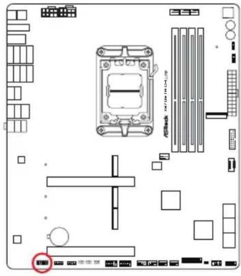 ASROCK X870E Taichi Lite - Angle droit : - 5
