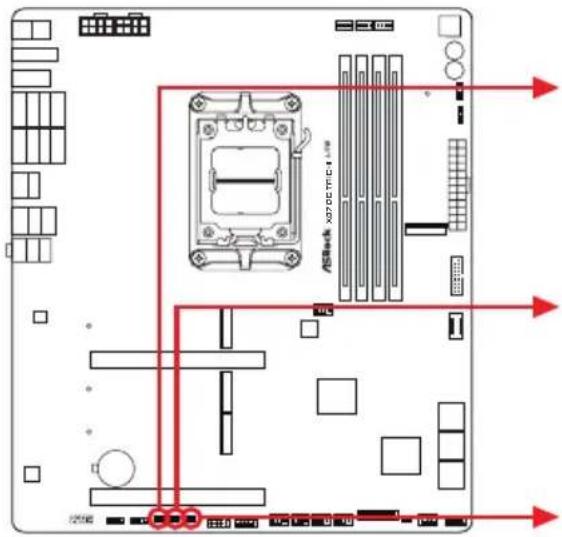 ASROCK X870E Taichi Lite - Angle droit : - 13