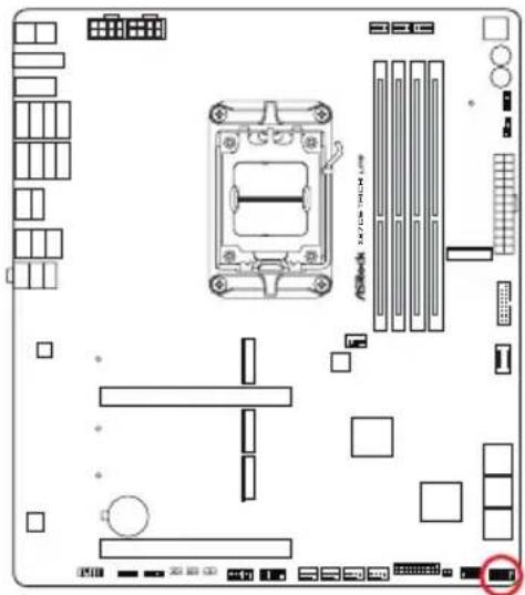 ASROCK X870E Taichi Lite - Embases et connecteurs de la carte mère - 2