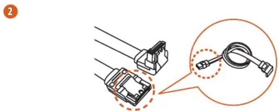 ASROCK B850M-X WiFi - Installation des disques SATA - 2