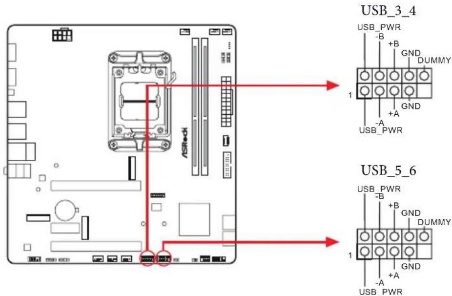 ASROCK B850M-X WiFi - HDLED (LED d'activité du disque dur): - 5