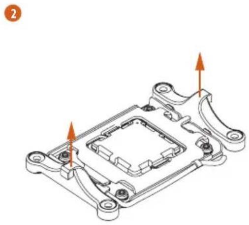 ASROCK B850M-X WiFi - Installation du dispositif de refroidissement de l'unité centrale (Type 1) - 6