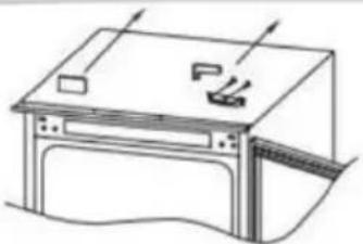 HAIER HAUN518EWK - Inverser la porte de l'appareil - 1